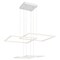 Access Lighting Squared, LED Pendant, White Finish, Acrylic Lens Acrylic 63968LEDD-WH/ACR - alternate 8